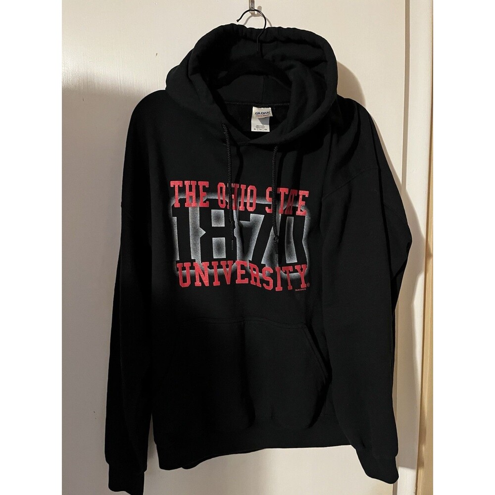Ohio State University 1870 Heavy Blend Hoodie - Black XL